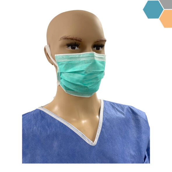 Masque médical type IIR à lanières